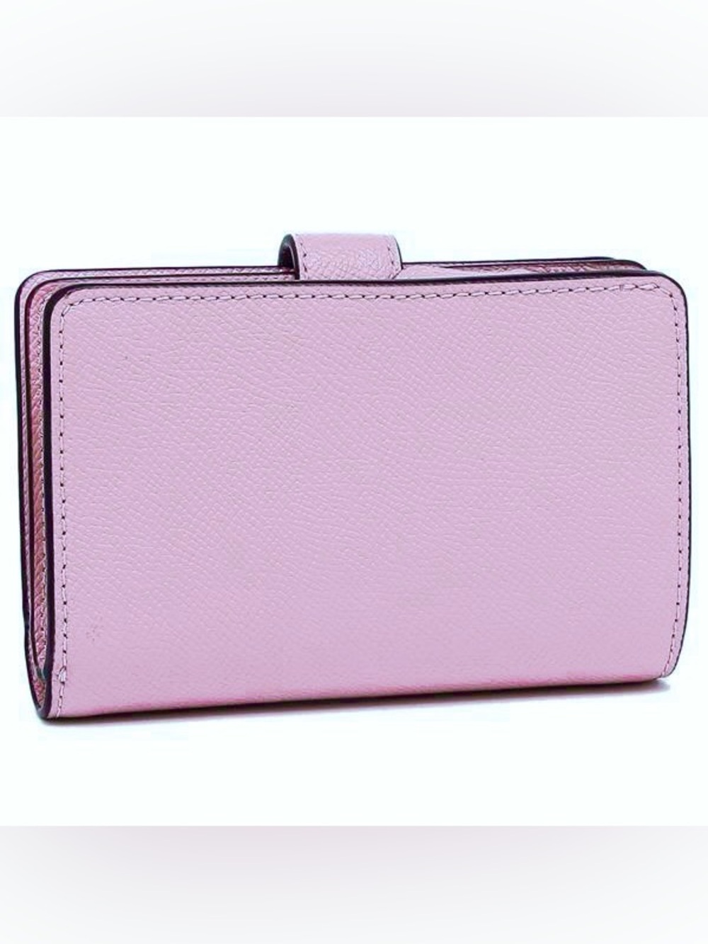NWT- Coach Medium Corner Zip Wallet in Crossgrain Leather Dusty Rose - Picture 8 of 8